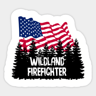 Wildland Firefighter Sticker